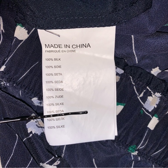 Club Monaco Yurtie silk romper - Picture 5 of 5